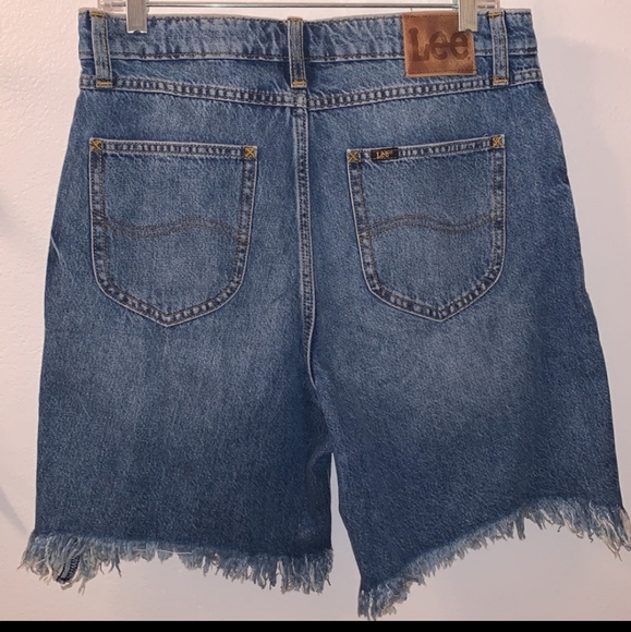 Lee Vintage Modern High Rise Dad Shorts in Junction Fade size 27 - Picture 3 of 5